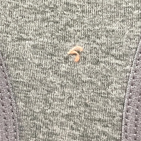 The North Face Womens Tank Small Gray Orange Racerback Flash Dry Workout Top - Picture 6 of 10